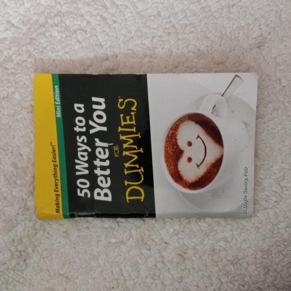 50 Ways to a Better You For Dummies Book Mini Edition 6" X 4" Paperback